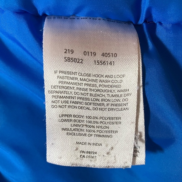 Columbia Boys Blue insulated winter jacket, Youth M - Picture 7 of 7